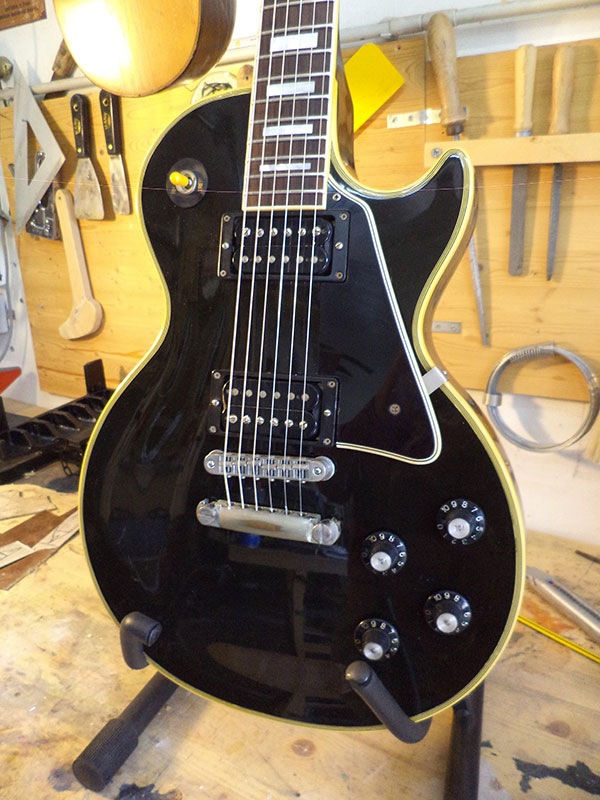 Personalizzazione chitarra Les Paul