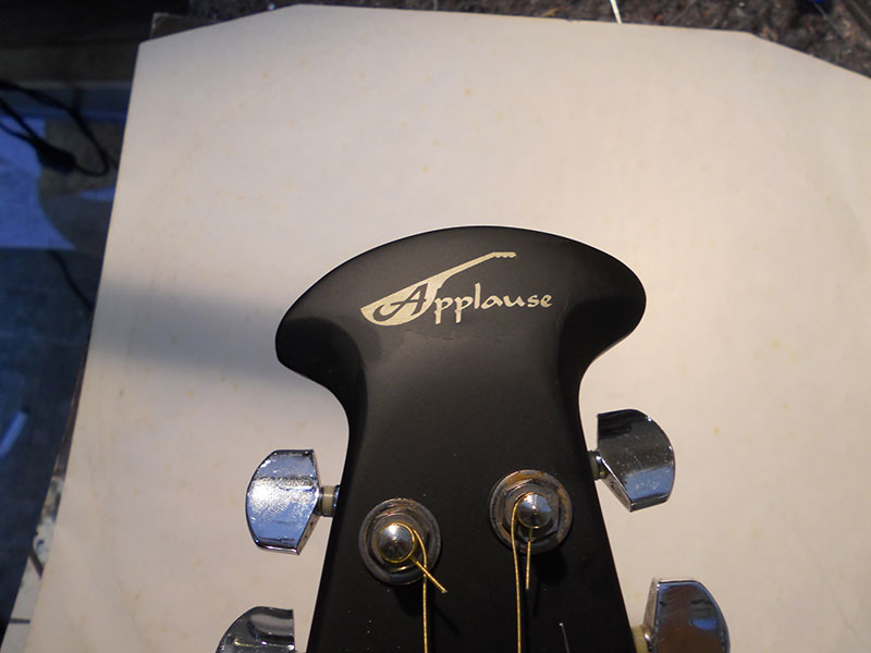 Riparazione paletta chitarra